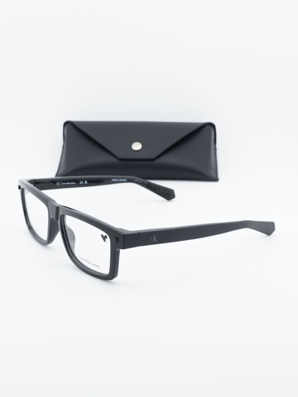Calvin Klein Jeans CKJ25629 001 Rectangle Eyeglasses 56mm - Black